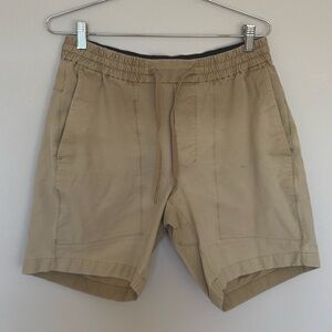 lululemon athletica Men’s Sz M Tan Casual Shorts Unlined